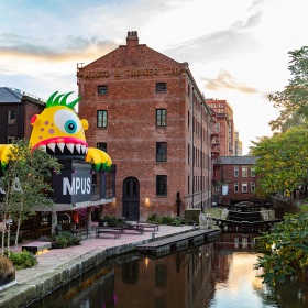 Chomper Head and Hands - Manchester Monsters, UK - © CityCo