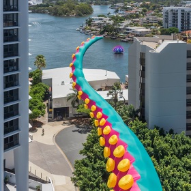 Tentacles Large  no suckers - Inflatable tentacles