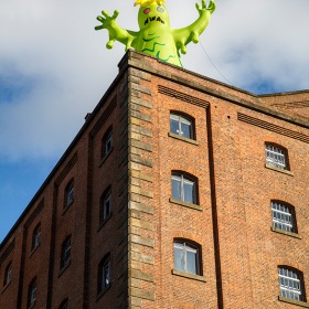 Slime Minister - Manchester Monsters, UK - © Terry Rook - Glance Image