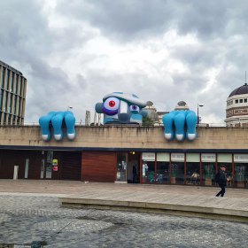 Rombald Rock Giant - BD Festival - Bradford City Centre