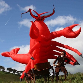 lobster a la cart - Artizani show